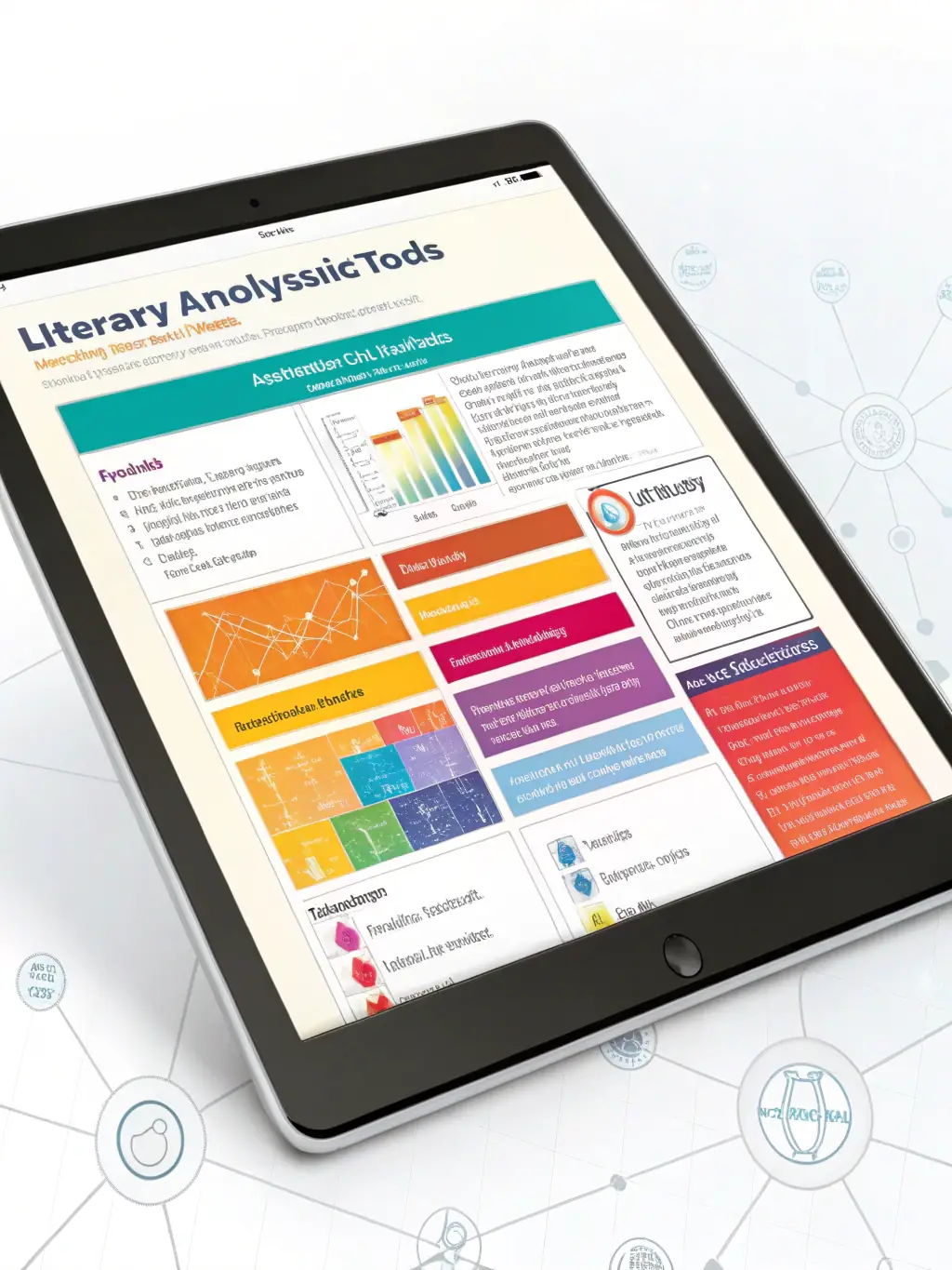 A screenshot of a literary text displayed on the Valoi platform, highlighting the clear and accessible formatting designed for dyslexic readers.