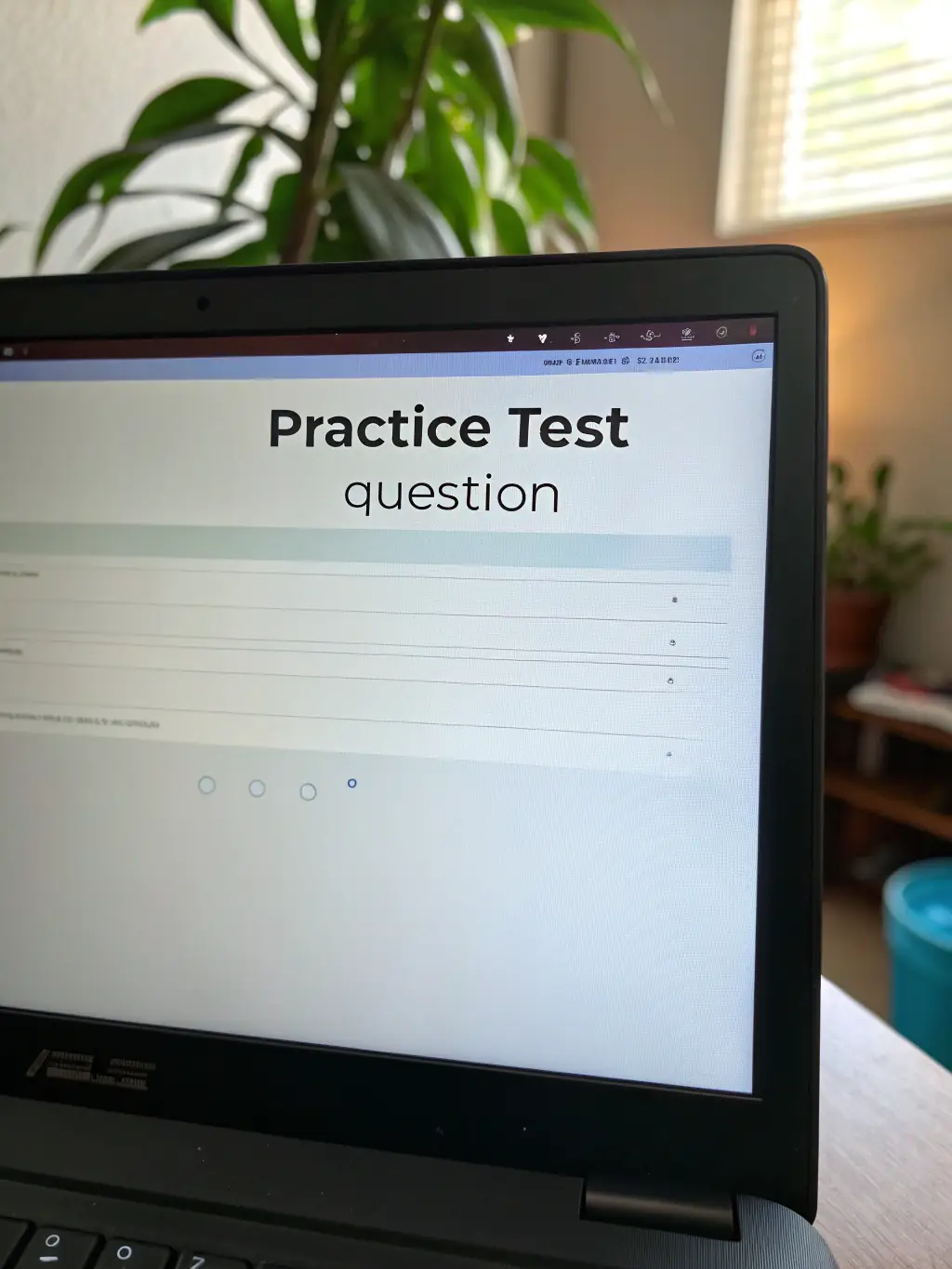 A screenshot of a comprehension quiz on the Valoi platform, showing a multiple-choice question related to a literary text.
